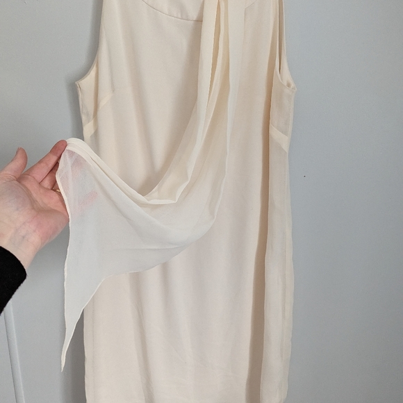 Billie & Blossom Cream Dress Size 12 - Picture 2 of 6